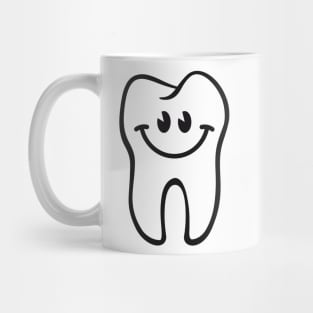 Tooth- / Dent- / Diente- / Zahn- / Dente-Smiley Mug